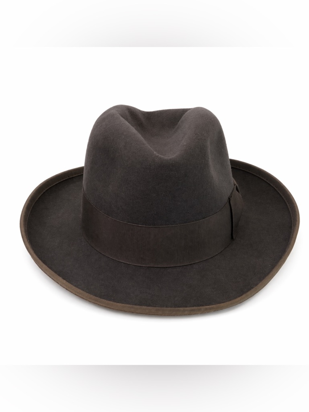 PARK ROYAL TIMELY FASHION Vintage Men's Gray Wool GODFATHER Fedora Hat S